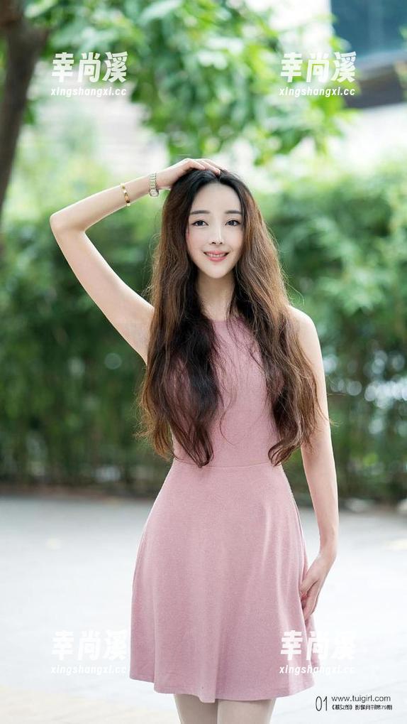 TuiGirl推女郎 - 吊带选集，冯雨芝表示：每一件都是一份小心机！