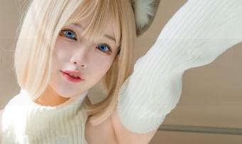最新的狐洛洛子：鲨鱼妹变身女仆套图，喂你养眼没商量！